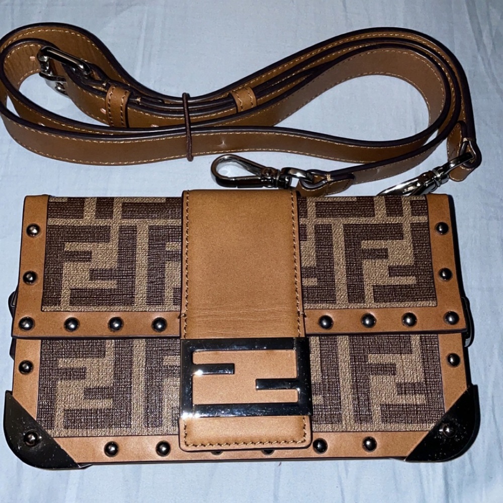 Brown fendi bag